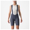 Castelli Women's Espresso DT Bibshort (US, Alpha, Medium, Regular, Regular,