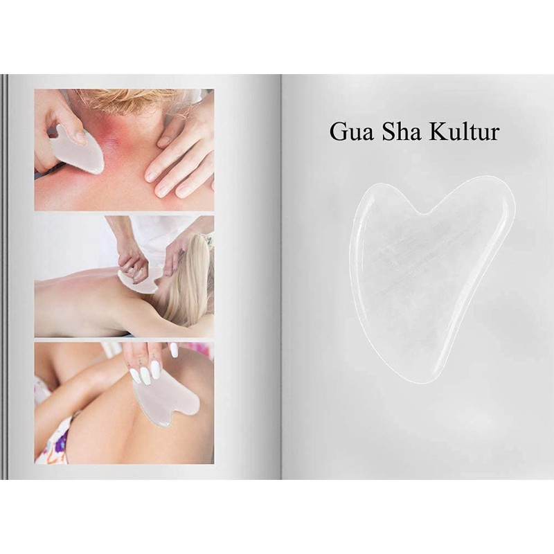 Gua Sha Facial Tools, Jade Gua Sha Stones Massage Scraping