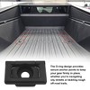 MXSAG 2PCS 90 Degree Rotating D Rings for Cybertruck Flat