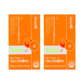 Dios Triplus 30 tablets 2 boxes Citrus chicory indigestible malto bamboo sap lactic acid bacteria / 디오스 트리플러스 30정 2박스 시트러스 치커리 난소화성말토 대나무수액 유산균