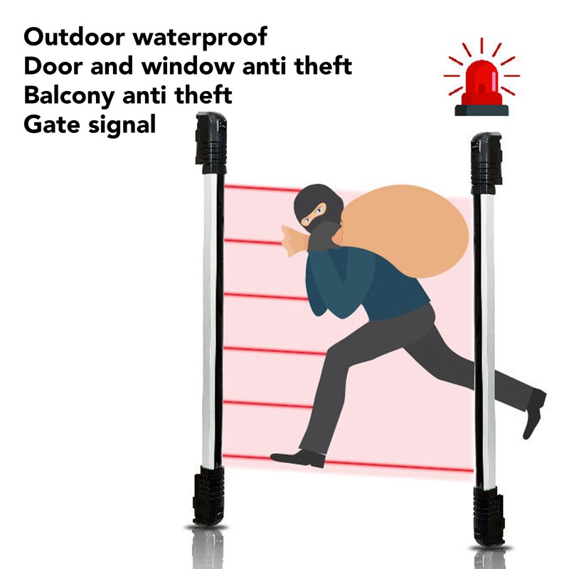 Safety Light Curtain Infrared Light Screen Sensor Safety Grating Variable