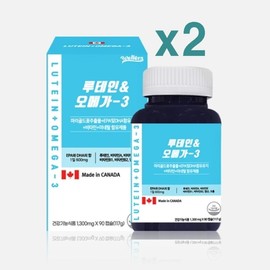 Wellers Lutein Omega-3 1300mg x 90 capsules x 2 / 웰러스 루테인오메가-3 1300mg x 90캡슐 x 2개