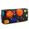 Space Student Canvas Pencil Pen Case Stationary Fall Make Up