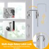 Sliding Door Loop Lock, Stainless Steel Home Security U Patio