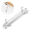 Gadpiparty Silver Metal Ring Binder Mechanism for DIY Projects Loose