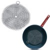 Stainless Steel Chainmail Scrubber Rust Proof Scraper Cleaner for Cast