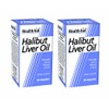 HealthAid Halibut Liver Oil Pack of 2 x 90 Capsules