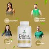 Zinc Chelate 15mg + Organic Selenium 200ug 120 Tablets