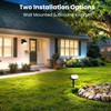 JEJOT Solar Lights Outdoor Waterproof IP65, Super Bright LED,Cool Light