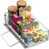 Simple Houseware Pull-Out Cabinet Sliding Basket Organizer, 17.2" D x