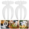 DECHOUS Salad Hands Salad Servers, 2pcs Salad Claw Cooking Tongs