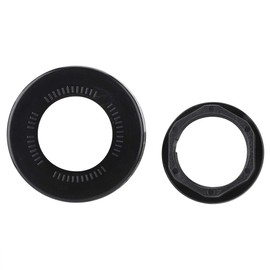 5V 100mm Dome Shaped Jumbo LED Illuminated Self-Resetting Push Button for Game, Music, and DIY Projects - Red Color