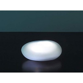 Britta Products Solar Path Paver Stones - Waterproof Solar LED Light for Garden Paths and Stairs - LED Cool White Stone Markers - Set of 3 Stone Lamps