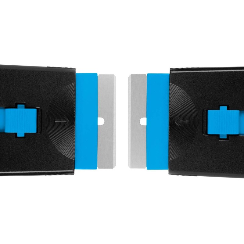 MARTOR Scraper Cleany, with Rounded Blades, Label Scraper, Narrow, Right