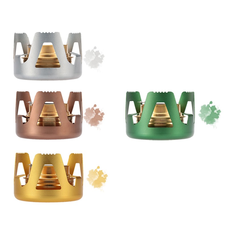 Lixada Copper Alloy Portable Mini Ultra-light Spirit Burner Alcohol Stove