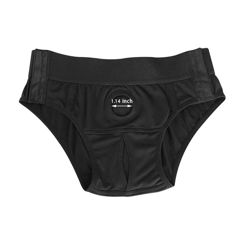 HWMYK Strapon Strapless Underwear for Men Women.Supportive Elastic Fits Most