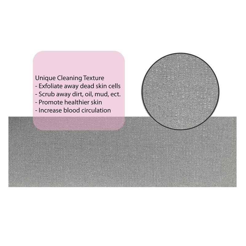 Aquasentials Exfoliating Bath Cloth (4 Pack) (Pink Only)