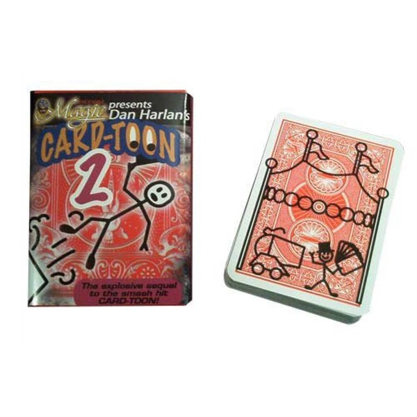 Royal Magic Dan Harlans Card-Toon 2 - Magic Card Trick
