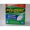 Polident Overnight Whitening Dent Cl Tab 10X4