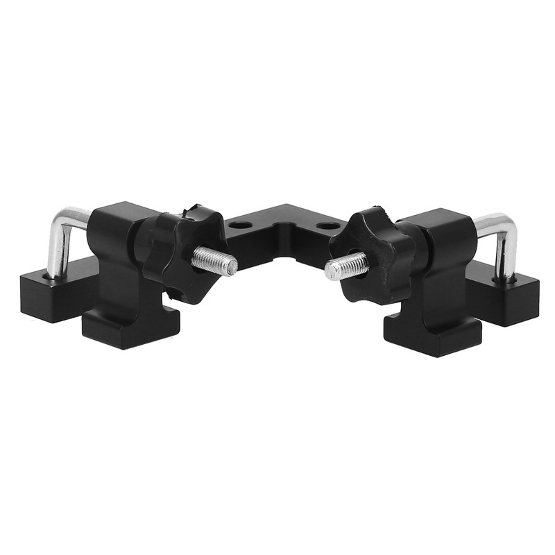 2pcs 90 Degree Positioning Squares L Shape Black Splicing Fixed
