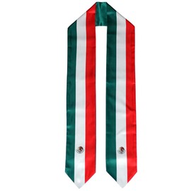 Mexico Mexican Flag Graduation Stole/Sash/Scarf