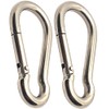 Spring Snap Hook 316 Marine Stainless Steel Climbing Locking Carabiner