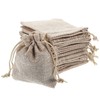 InnoHHustle 20 Pcs Premium Burlap Bags with Drawstring Mini BurlapBags