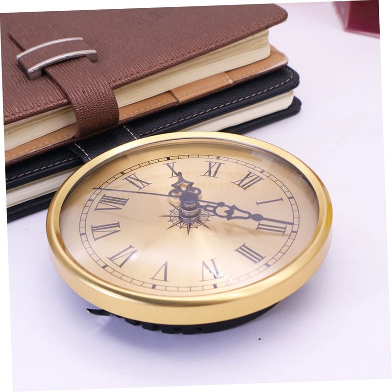 STOBAZA Antique Decor Retro Clock Silent Clock Roman Capitals Pointer