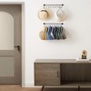 Hat Rack Wall Cap Organizer - Baseball Hat Racks Display