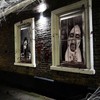 2 Pcs Scary Halloween Window Decorations-Creepy Female Ghost Window Curtain