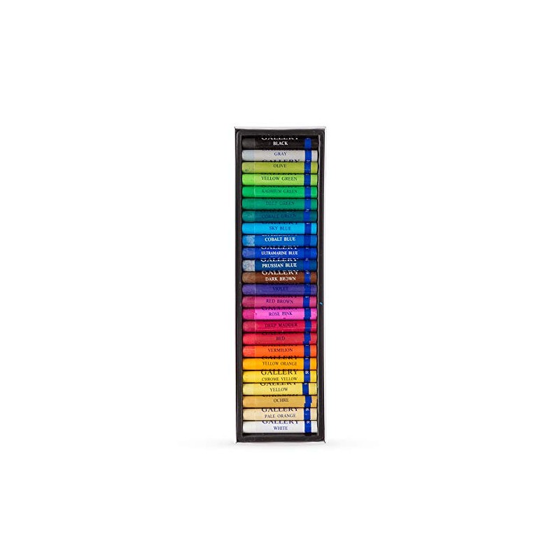 Inscribe Gallery Oil Pastels - Assorted Colours, Pack of 24
