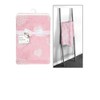First Steps Pink Baby Blanket 75X100CM Heart Design