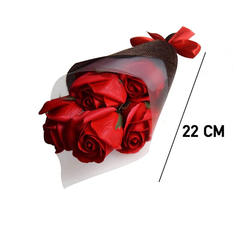 Mikamax - Red Rose Black Box - Gift Set Rose