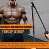 Ergonomic Tricep Rope Pulldown Attachments, Upgraded 27/ 32/ 40 &