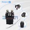 MaySpare 48V Golf cart Solenoid,4 Terminal Solenoid Coil, Albright Solenoid