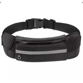 RUNNING BELT FOR MEN AND WOMEN, WAIST BELT, COMFORTABLE, FANNY PACK POUCH BOTTLE HOLDER, LARGE PHONES, LIGHTWEIGHT, BOUNCE FREE,WORKOUT, STRETCHY, ELASTIC ADJUSTABLE WAISTBAND EARPHONE JACK