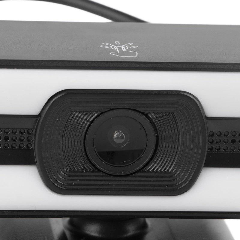 1080P Webcam with Microphones and Speaker, HD Video Conference Web