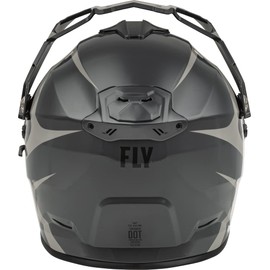 Fly Racing Trekker Helmet (Black/Grey, X-Small)