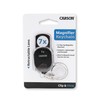 Carson Clip and View Pop-Up Retractable 7X Aspheric Keychain Magnifier