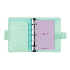 Filofax Mini Saffiano Organiser - Neo Mint