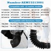 AEM73213001 Washer Washing Machine Drain Hose Compatible with LG Washer