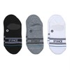 Stance Basic No Show Socks [3 Pack] (Large, Multi)