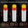 CASOMAN 3-Piece 10 Spline Lug Nut Key Set, Wheel Lock