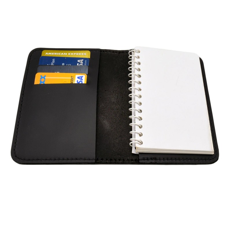 Perfect Fit Police Leather Book Style Memo Book Cover 3x5