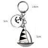 LaKon Lacon Fashionable Ship State Key Chain Metal Beautiful Gift