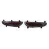 LED Rear Bumper Reflective Fog Brake Turn Indicator Black Left