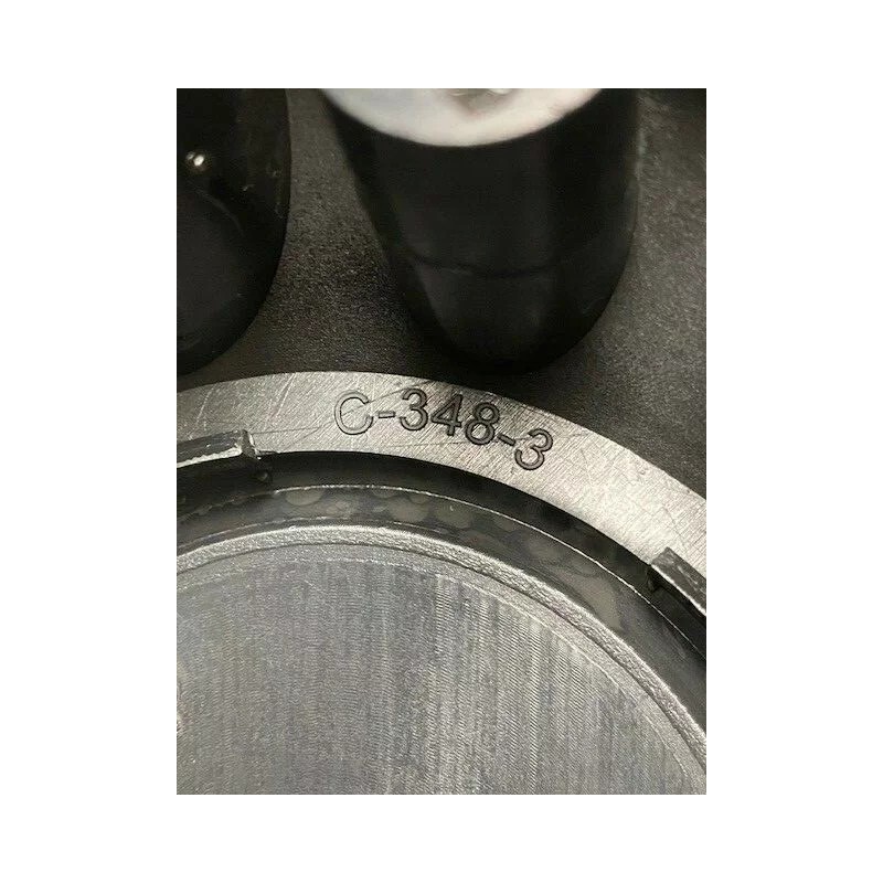 Ion Alloy Wheels C-348-3 Matte Black Wheel Center Cap