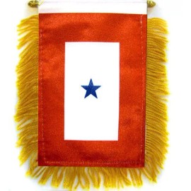 Tradewinds Blue (1) Star Service MINI BANNER FLAG GREAT FOR CAR&HOME WINDOW MIRROR 2 SIDE