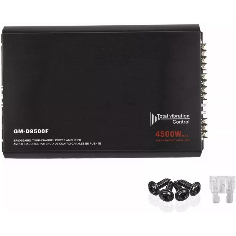 YaeCCC 4500W 4 Channel Car Power Amplifier Audio Stereo Amp