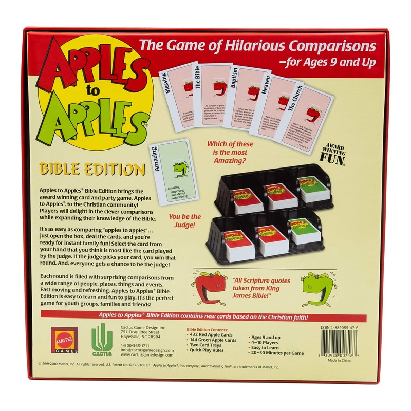 Unknown Apples to Apples Bible Edition